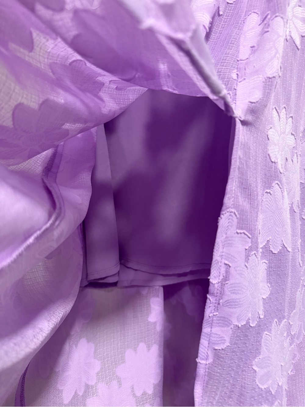 ASTR the label Lavender Floral Midi Dress - Picture 3 of 6